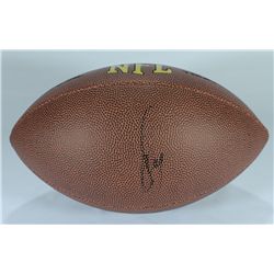Larry Fitzgerald Signed Football (JSA COA)