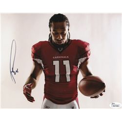 Larry Fitzgerald Signed Cardinals 8x10 Photo (JSA COA)
