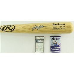 Butch Hobson Signed Rawlings Big Stick Baseball Bat (PA LOA)