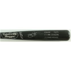 Shawn Chacon Signed Louisville Slugger Baseball Bat (PA LOA)
