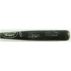 Dan Johnson Signed Louisville Slugger Baseball Bat (PA LOA)