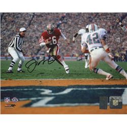 Joe Montana Signed 49ers Super Bowl XIX 8x10 Photo (Montana Hologram)
