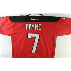 Mark Fayne Signed New Jersey Devils Jersey (PA LOA)