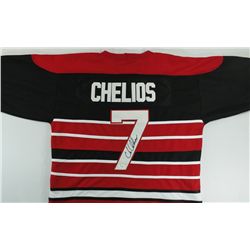 Chris Chelios Signed Blackhawks Jersey (JSA COA)