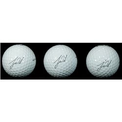 Set of (3) Wheaties Tiger Woods Titleist Golf Balls