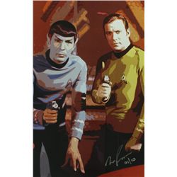 Spock & Captain Kirk Limited Edition Star Trek 11x17 Lithograph  # 10/10