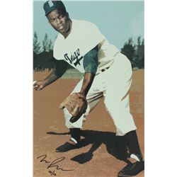 Jackie Robinson Limited Edition Dodgers 11x17 Lithograph  # 10/10
