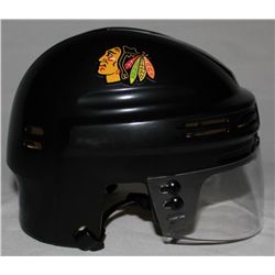 Andrew Shaw Signed Blackhawks Mini-Helmet (Schwartz COA)