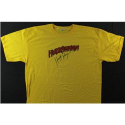 Hulk Hogan Signed Hulkamania T-Shirt (Schwartz COA)