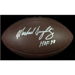 Mike Singletary Signed Football Inscribed "HOF 98" (Schwartz COA)