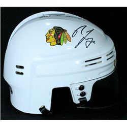 Nick Leddy Signed Blackhawks Mini-Helmet Inscribed "2013 SC Champs" (Schwartz COA)