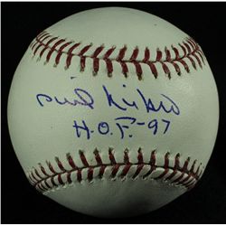 Phil Niekro Signed Baseball Inscribed "HOF 97" (JSA COA)