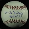 Image 1 : Phil Niekro Signed Baseball Inscribed "HOF 97" (JSA COA)
