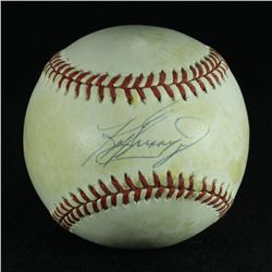 Ken Griffey Jr. Signed OAL Baseball (JSA COA)