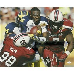Jadeveon Clowney Signed South Carolina 16x20 Photo (JSA)
