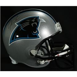 Cam Newton Signed Panthers Full-Size Helmet (Newton Hologram)