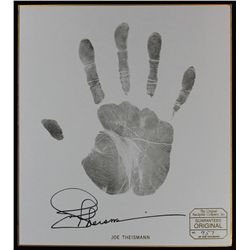 Joe Theismann Signed Limited Edition Original Handprint #927/1000 (PA LOA)