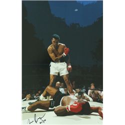 Muhammad Ali Limited Edition 11x17 Lithograph Over Sonny Liston # 1/10