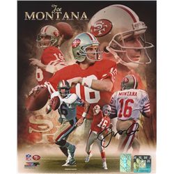 Joe Montana Signed 49ers 8x10 Photo (Montana Hologram)