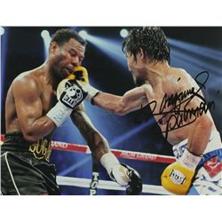 Manny Pacquiao Signed 11x14 Photo Inscribed "Pacman" (Pacquiao COA)