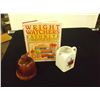 Image 1 : Misc. Kitchen Lot Weight Watchers 1- Weight Watchers Recipe Book---1-small pitcher. 1-ceramic garlic