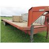 Image 1 : Skyreach 30' Gooseneck Flat Deck Trailer