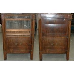 Un orgue de barbarie à cinq cylindres et 27 touches d'époque Restauration en acajou, vers 1820, e...