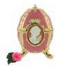 Image 1 : Elegant Decorative Cameo Musical Trinket Box