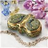 Image 1 : Art Nouveau Twin Peacock Keepsake Box