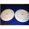 Image 3 : Pair of French faience plates made by Pornic