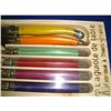 Image 2 : Set 6 authentic French Laguiole steak knives multicolor