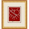 Image 1 : Heart for You Linocut by Brooke