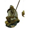 Image 1 : Ceramic Chinese fisherman Figure