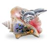 Image 1 : Art Dolphin & Conch Shell Figurine