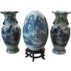 Image 1 : Vase & Egg - 3pc set