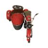 Image 2 : Handmade Vintage-style Metal Model Motorcycle with Side