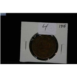 1915 Canadian penny