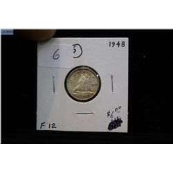 1948 Canadian dime