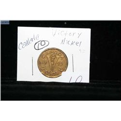 1943 five cent Tombac nickel