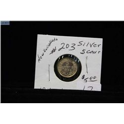 1940 Newfoundland five cent coin