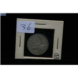 1950 Canadian quarter