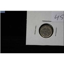 1942 Newfoundland five cent