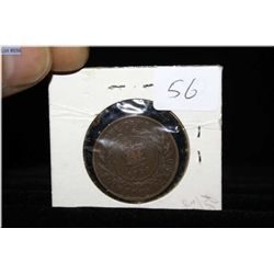 1876 Newfoundland one cent