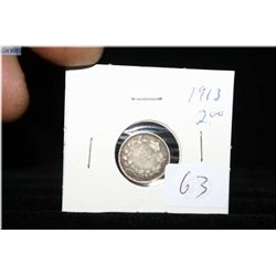 1913 Canadian dime