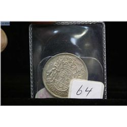 1943 Canadian fifty cent piece