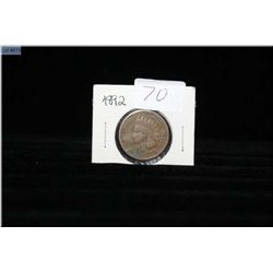 1892 US one cent coin