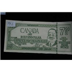 1962 Canadian Diefendollar