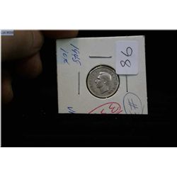 1948 Canadian ten cent coin