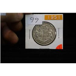 1951 fifty cent coin