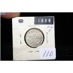 1926 "N" five cent coin